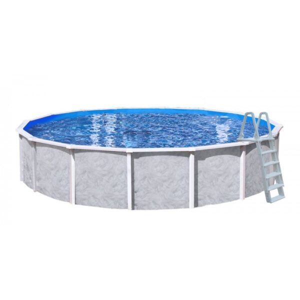 A product image of the doughboy premier round swimming pool.
