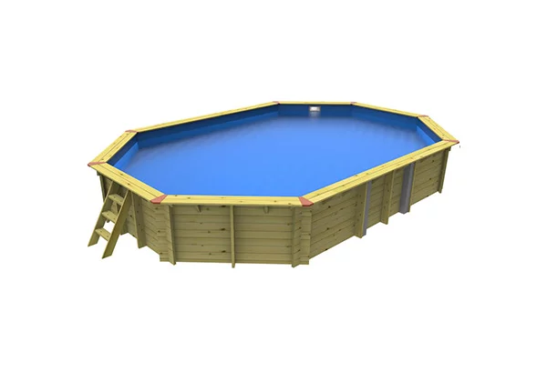 Image of the Plastica Eco Stretched Pool without Braces for In-Ground Installation.