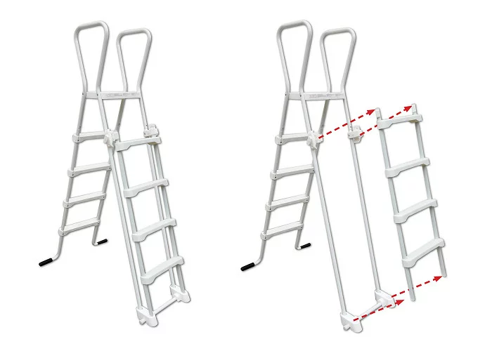 A product image of the Niagra Metal Framed Pool ladder